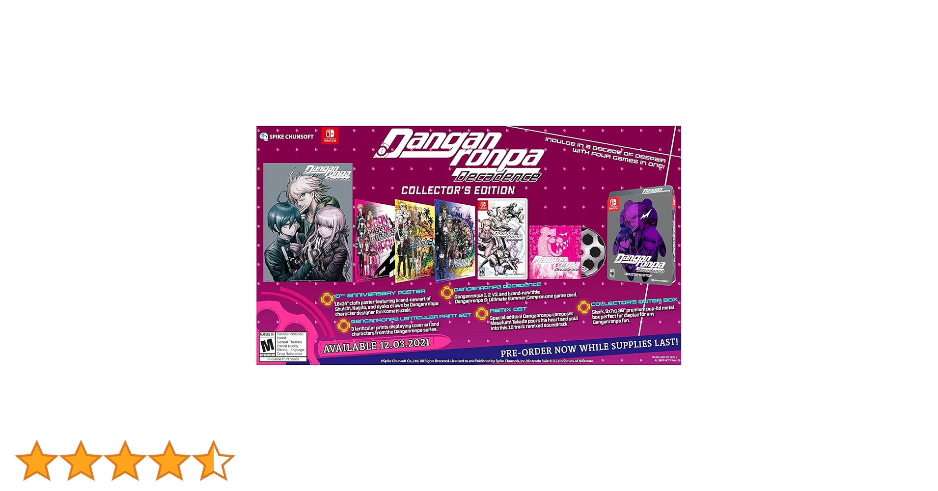 ダンガンロンパ コレクターズ・エディション 輸入版 Amazon.co.jp